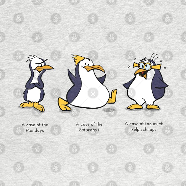 Funny Penguin Shirt by Hallo Molly